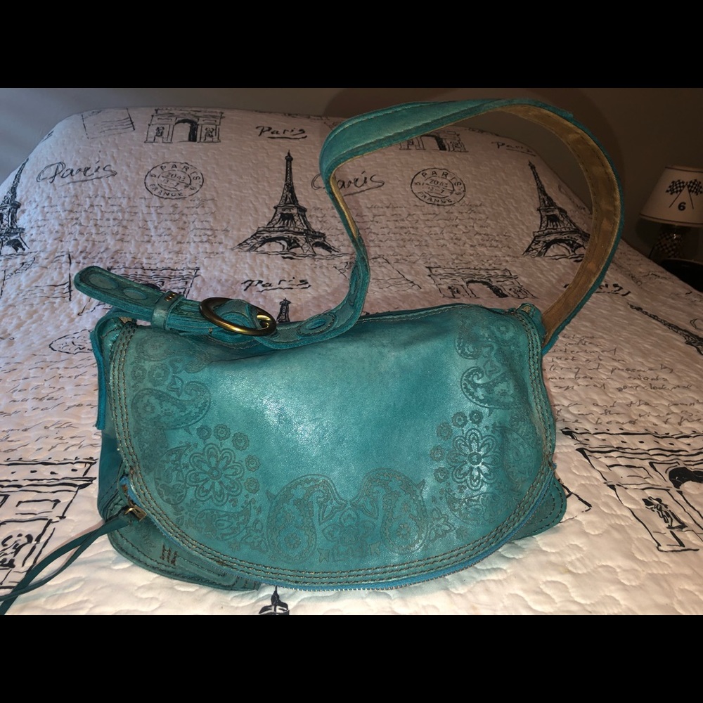 Lucky Brand Leather Hobo